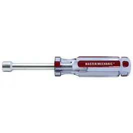 0.5" Round Solid Nut Driver – 4-Inch Shaft Length 1