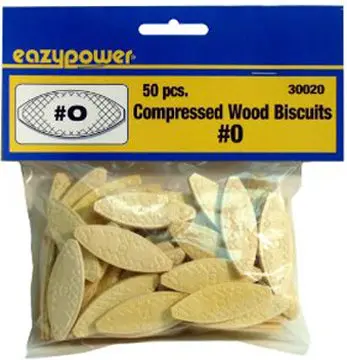#0 Biscuit Wood Joinery Fasteners – 50-Count Package For Cabinet & Furniture Assembly 1