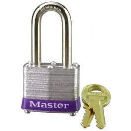 1-1/2-Inch Keyed Laminated Padlock With 1.5-Inch Shackle 1