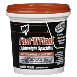 1/2-Pint Lightweight Spackling Compound – Superior Formula For Quick Repairs 1