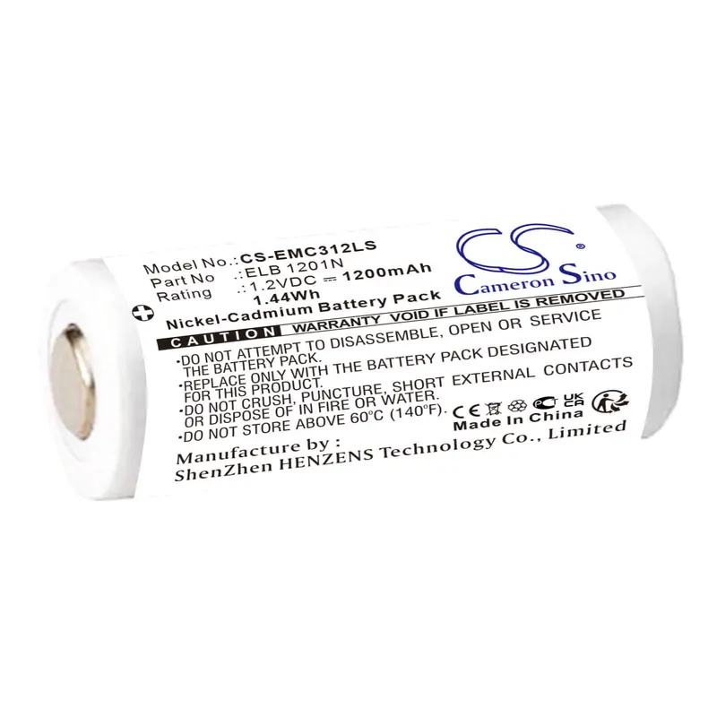 1.2V Ni-Cd 1200Mah Emergency Lighting Battery For Lithonia Elb1201N And Lesa Series Fixtures 1