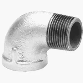 1/8-Inch Galvanized Street Elbow – 90° Pipe Connector 1