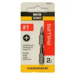 1 Phillips Insert Bit Tips – 2-Pack For Fine-Detail Driving 1