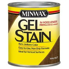 1-Quart Walnut Gel Stain For Wood – Easy-Apply, Low-Drip Formula 1