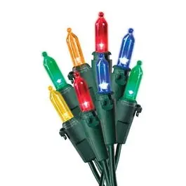 100-Count Multi-Color Mini Led Christmas Light Strand 1