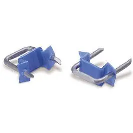 100-Pack Half-Inch Insulated Metal Cable Staples For Secure Wiring Installation 1