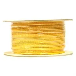 1000-Foot Yellow Hollow-Braid Polypropylene Rope – 1/4-Inch Diameter 1