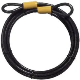 15-Foot Double-Loop Galvanized Steel Cable – 3/8-Inch Diameter 1