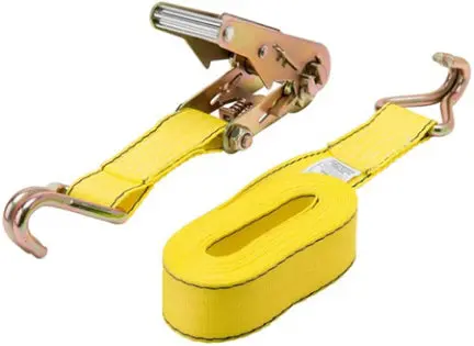 15-Foot Ratchet Tie-Down Strap With 5,000-Lb Working Load Limit 1