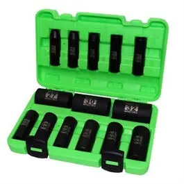 15-Piece Metric Deep-Impact Socket Set For Heavy-Duty Use 1
