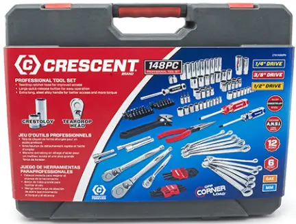 150-Piece Professional Mechanics Tool Set 1