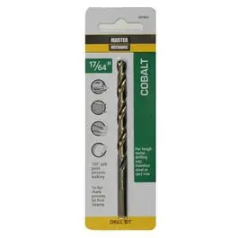 17/64-Inch X 4-1/8-Inch Cobalt High-Speed Steel Drill Bit 1