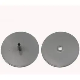 2-5/8-Inch Prime Coat Hole Cover Plate – Steel Finish 1