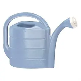 2-Gallon Sky Blue Deluxe Watering Can With Ergonomic Design 1