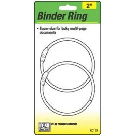 2-Inch Heavy-Duty Binder Ring Set – 2-Pack 1