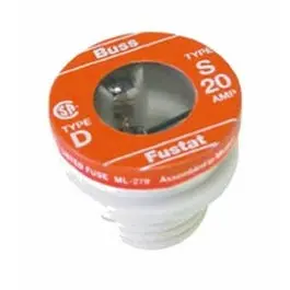 2-Pack 20-Amp Type S Plug Fuse 1