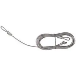 2-Pack Galvanized Torsion Spring Lift Cables – 8-Foot Heavy-Duty Garage Door Upgrade 1