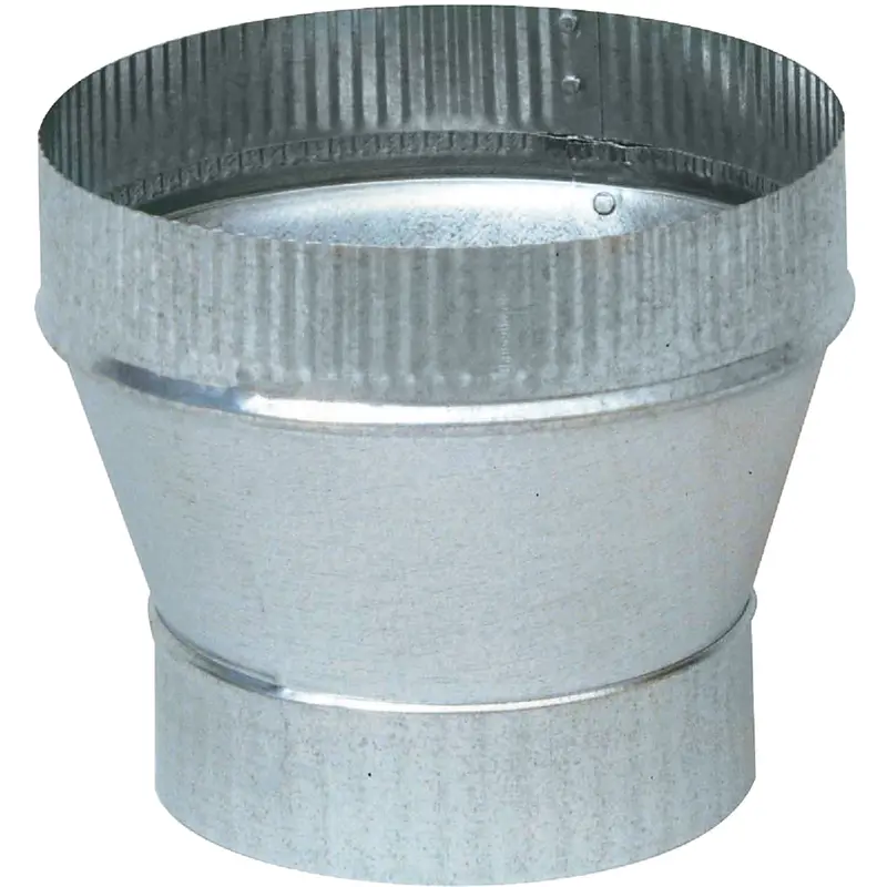 24-Gauge Galvanized Duct Increaser – 5" × 6" 1