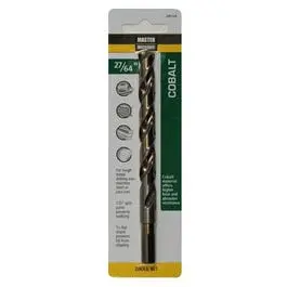 27/64-Inch X 5-3/8-Inch Cobalt Hss Drill Bit 1