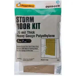 3 Ft X 7 Ft Exterior Storm Door Installation Kit 1