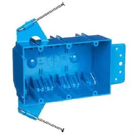 3-Gang New-Work Electrical Box – Pvc Switch And Outlet Mounting Enclosure 1