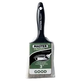 3-Inch Flat Paintbrush – Premium Nylon-Polyester Blend 1