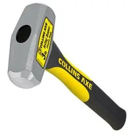 3-Lb Drilling Hammer With 10-Inch Fiberglass Handle 1