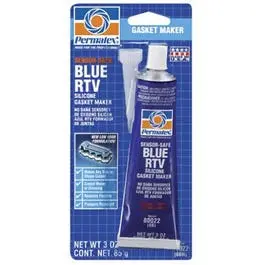 3-Ounce Blue Rtv Silicone Gasket Sealant For Automotive & Plumbing 1