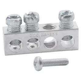 3-Terminal Grounding Bar Kit For Electrical Panels 1
