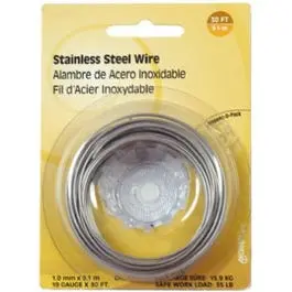 30-Foot 19-Gauge Stainless Steel Binding Wire 1