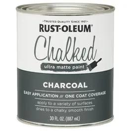 30-Ounce Chalked Paint In Charcoal Finish For Furniture And Walls 1