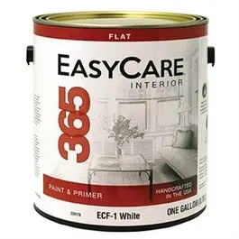 365 Interior Flat Wall Paint & Primer – Tintable White, One-Gallon Can 1