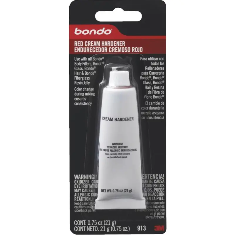 3M Bondo Red Cream Hardener For Body Filler (0.75 Oz) 1