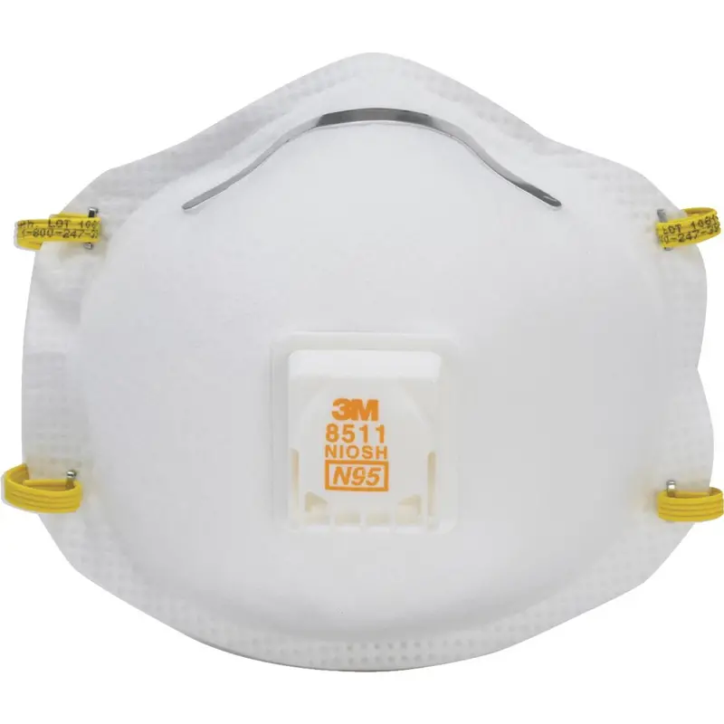 3M N95 Valved Respirator For Sanding And Fiberglass Work 1
