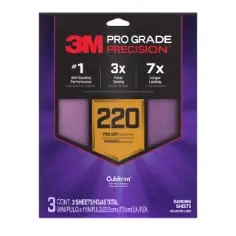 3M Pro Grade Precision Sanding Sheets – Fast-Cut Performance 1