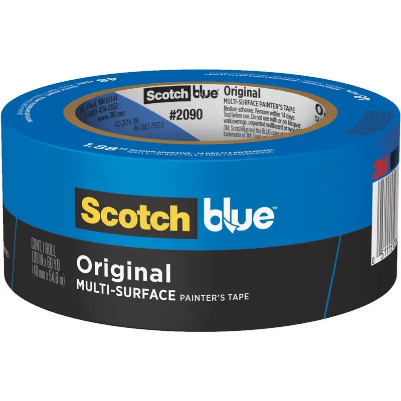 3M Scotch Blue Original Painter’S Tape – 1.88 In X 60 Yd Roll 1