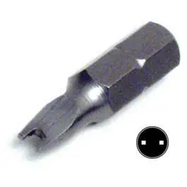 #4 Spanner Security Insert Bit – 1-Inch Length For Tamper-Resistant Fastening 1