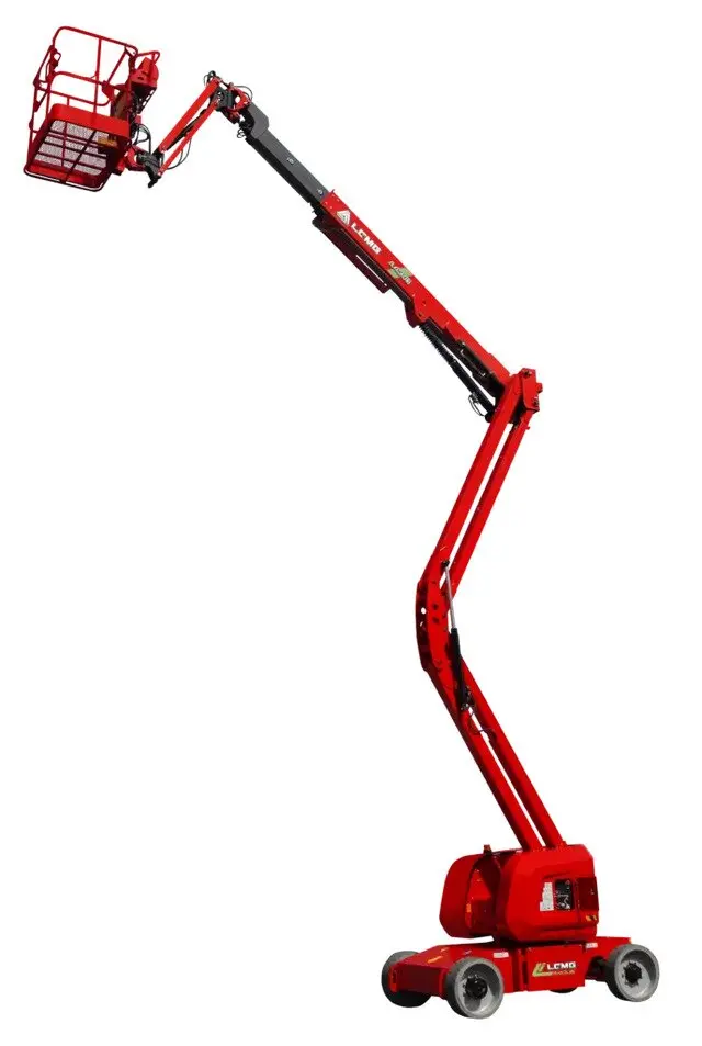 43-Foot Electric Articulating Boom Lift – Zero-Tail-Swing For Indoor/Outdoor Jobs 1