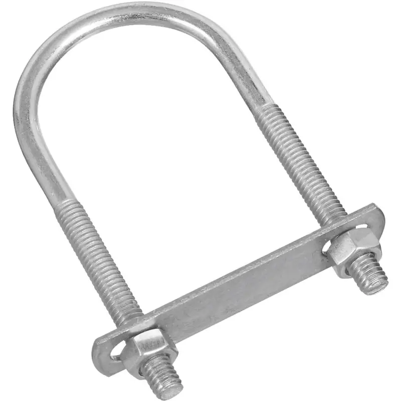 5/16" X 2" X 4-1/2" Zinc-Coated Round U-Bolt – National Brand 1