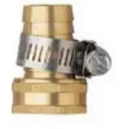 5/8" Female Hose Mender – Precision Brass Threaded Coupling 1