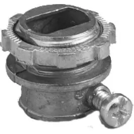 5-Pack Armor Cable Box Connectors – 3/8-Inch Conduit Fitting 1