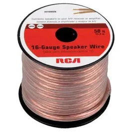 50-Foot 16/2 Gauge Stereo Speaker Wire – Dual-Conductor 1