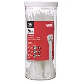 500-Count Cable Tie Storage Canister 1