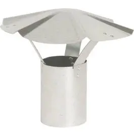 6" Galvanized Round Roof Vent Cap 1