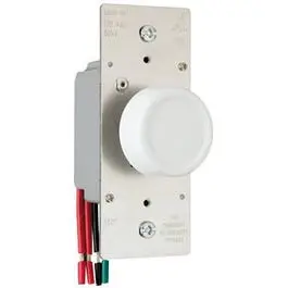 600-Watt Almond 3-Way Rotary Dimmer Switch For Incandescent Lighting 1