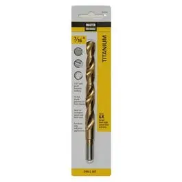 7/16 X 5-1/2-Inch Titanium-Coated Hss Drill Bit 1