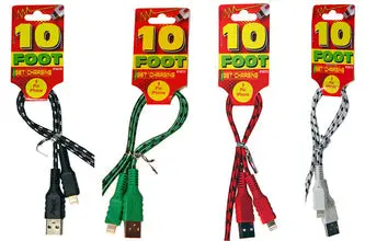 8-Pin 10-Foot Service Tool Charging Cable – Black 1