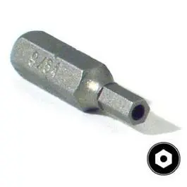 9/64-Inch Security Hex Key Insert Bit – Isomax 1-Inch Torx-Compatible Driver 1