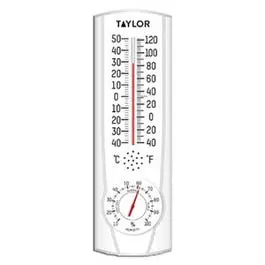 9-Inch Indoor/Outdoor Thermometer & Hygrometer – Dual-Function Climate Monitor 1