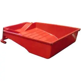 9-Inch Red Deep-Well Plastic Parts Tray – Durable Organizer 1
